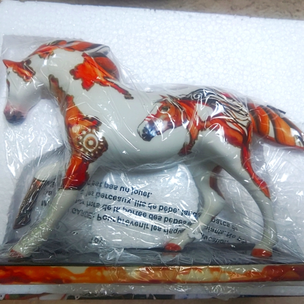 Trail of Painted Ponies Petroglyph Pony